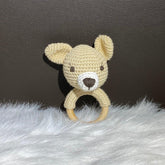 May's Hand Suri Cat Round Rattle Crochet - Kids Haven